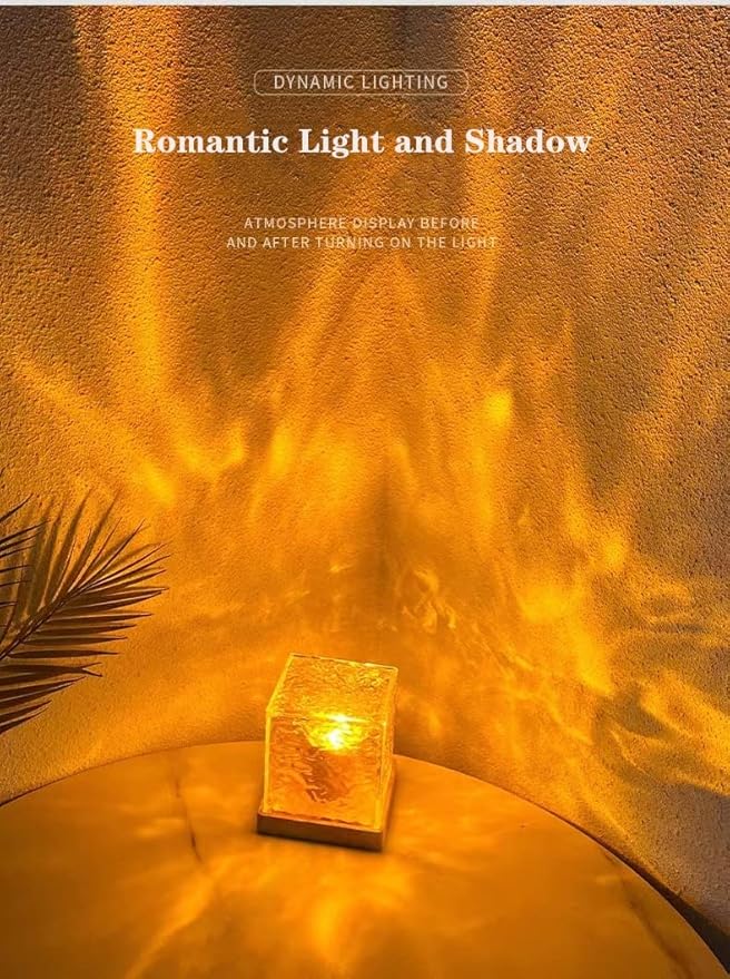 Aurora Glow Lamp Crystal Night Light