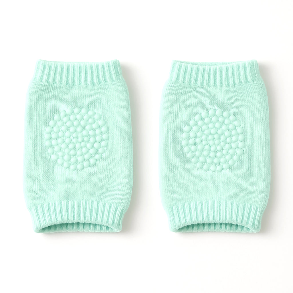 Mint Green Toddler Wool Knit Leg Warmer (Knee Guard)