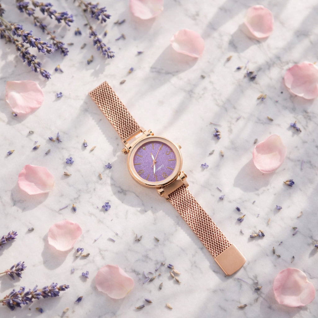 Elegant Ladies Wrist Watch With Stylish Dial And Premium Gift Box