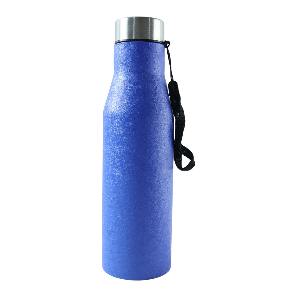 Classic Stainless Steel Water Bottle Blue Color (1000 Ml 1 Piece)